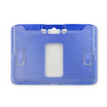 B-Holder Rigid Plastic Horizontal 1-Card Badge Holders